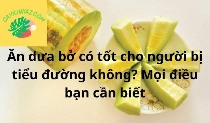 Ăn dưa bở có tốt cho người bị tiểu đường không? Mọi điều bạn cần biết